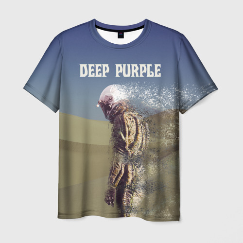Мужская футболка с принтом Deep Purple Whoosh, вид спереди №1