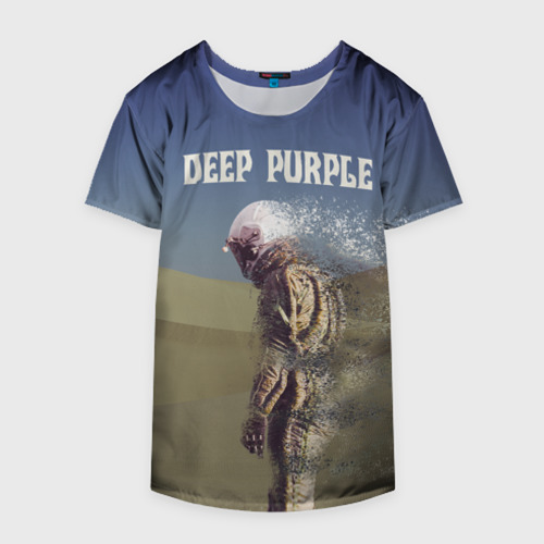 Накидка на куртку 3D Deep Purple Whoosh, цвет 3D печать - фото 4