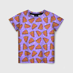 Детская футболка 3D Волшебная пицца