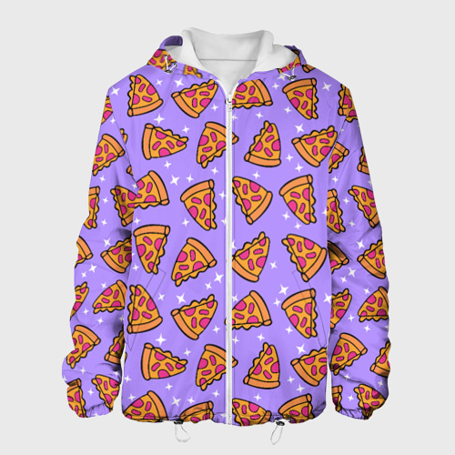 Мужская куртка 3D Волшебная пицца, цвет 3D печать