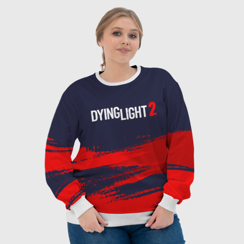 Женский свитшот 3D Dying light 2 Даинг лайт, цвет 3D печать - фото 6