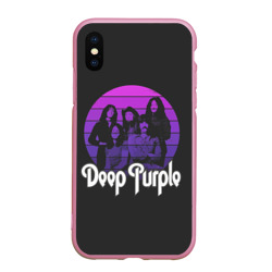 Чехол для iPhone XS Max матовый Deep Purple