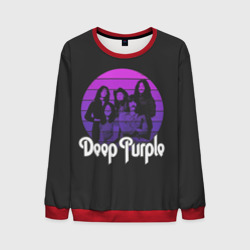 Мужской свитшот 3D Deep Purple