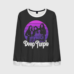 Мужской свитшот 3D Deep Purple