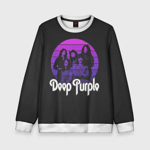 Детский свитшот 3D Deep Purple, цвет 3D печать