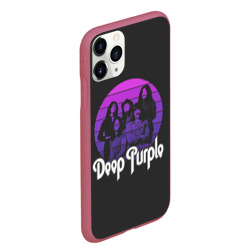 Чехол для iPhone 11 Pro Max матовый Deep Purple - фото 2