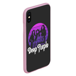 Чехол для iPhone XS Max матовый Deep Purple - фото 2