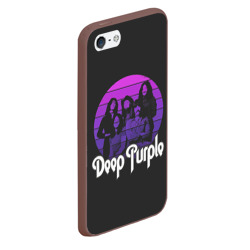 Чехол для iPhone 5/5S матовый Deep Purple - фото 2