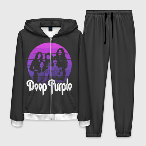 Мужской костюм с принтом Deep Purple, вид спереди №1