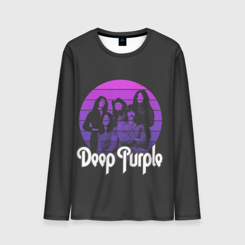 Мужской лонгслив 3D Deep Purple, цвет 3D печать