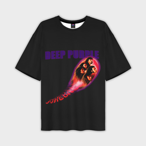 Мужская футболка oversize 3D Deep Purple, цвет 3D печать
