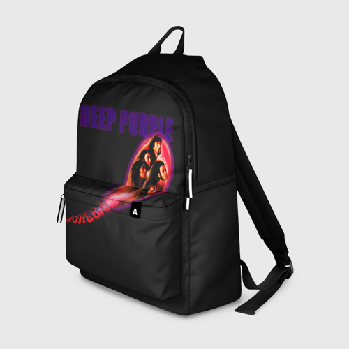 Рюкзак 3D с принтом Deep Purple, вид спереди #2