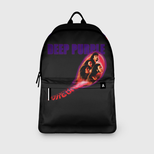 Рюкзак 3D с принтом Deep Purple, вид сбоку #3
