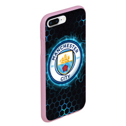 Чехол для iPhone 7Plus/8 Plus матовый Манчестер Сити - фото 2