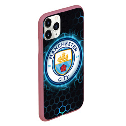 Чехол для iPhone 11 Pro матовый Манчестер Сити - фото 2