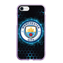Чехол iPhone 7/8 матовый Манчестер Сити