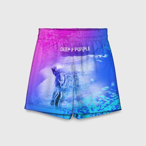 Детские спортивные шорты 3D Deep Purple, цвет 3D печать