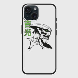 Чехол силиконовый для Apple iPhone 15 матовый Yoshimitsu Tekken
