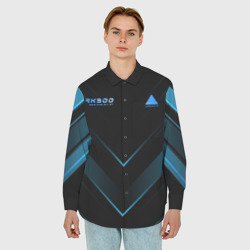 Мужская рубашка oversize 3D Android RK900 - фото 2