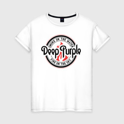 Женская футболка хлопок Deep Purple