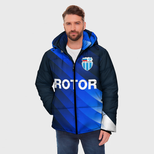 Мужская зимняя куртка 3D Ротор Волгоград, цвет черный - фото 3