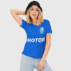 Женская футболка 3D Slim Ротор Волгоград - фото 2