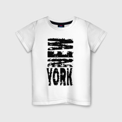 Детская футболка хлопок New York city
