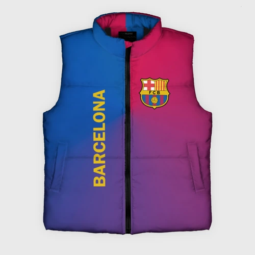 Мужской жилет утепленный 3D Barcelona
