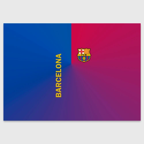 Поздравительная открытка Barcelona