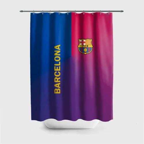 Штора 3D для ванной Barcelona