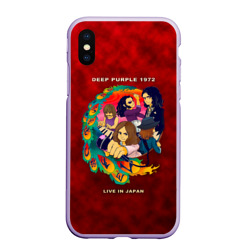 Чехол для iPhone XS Max матовый Deep Purple