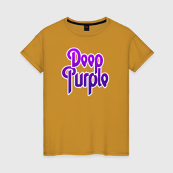 Женская футболка хлопок Deep Purple