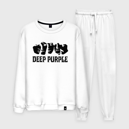 Мужской костюм хлопок Deep Purple, цвет белый