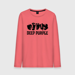 Мужской лонгслив хлопок Deep Purple