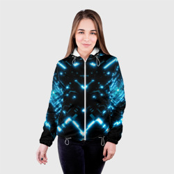 Женская куртка 3D Neon Lights - фото 2
