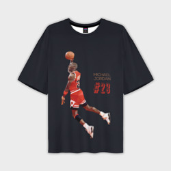 Мужская футболка oversize 3D Michael Jordan