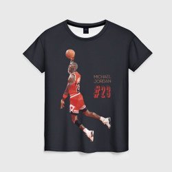 Женская футболка 3D Michael Jordan