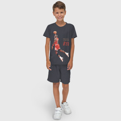 Детский костюм с шортами 3D Michael Jordan - фото 2