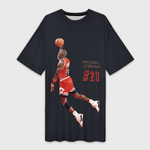 Платье-футболка 3D Michael Jordan