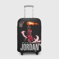 Чехол для чемодана 3D Michael Jordan