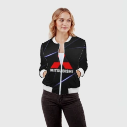 Женский бомбер 3D Mitsubishi - фото 2