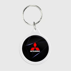 Брелок круглый Mitsubishi