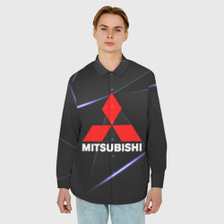 Мужская рубашка oversize 3D Mitsubishi - фото 2