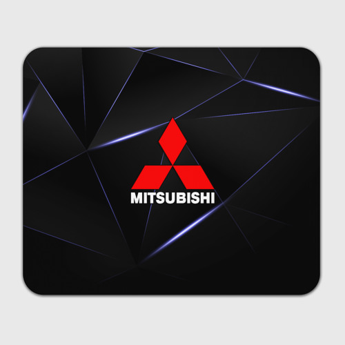 Прямоугольный коврик для мышки Mitsubishi