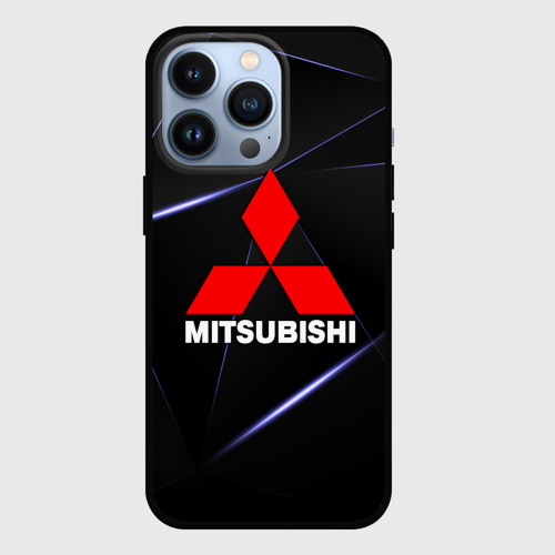 Чехол для iPhone 13 Pro Mitsubishi, цвет черный