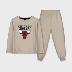 Детская пижама с лонгсливом хлопок Chicago Bulls