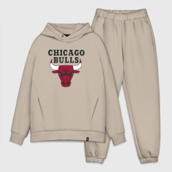 Мужской костюм oversize хлопок Chicago Bulls