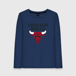 Женский лонгслив хлопок Chicago Bulls