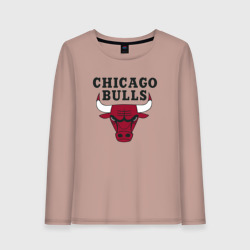 Женский лонгслив хлопок Chicago Bulls