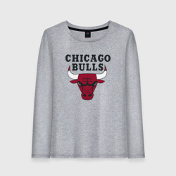 Женский лонгслив хлопок Chicago Bulls